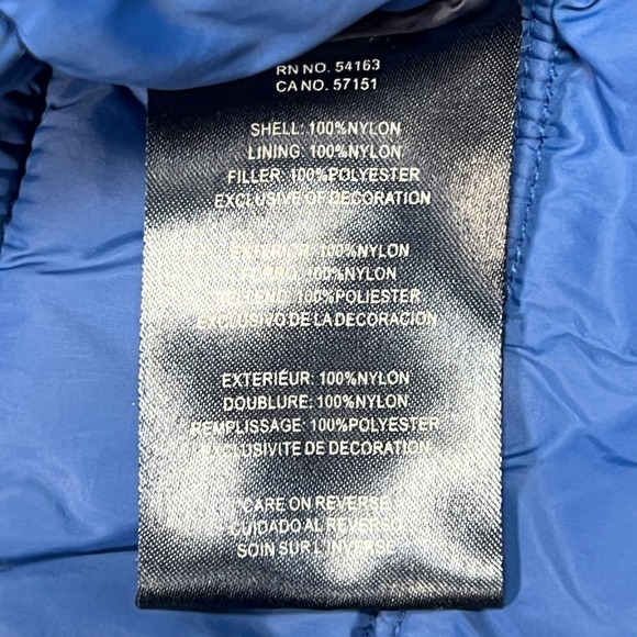 Tommy Hilfiger Color Block Puffer Jacket Mens XL Full Zip Lightweight - Picture 13 of 16